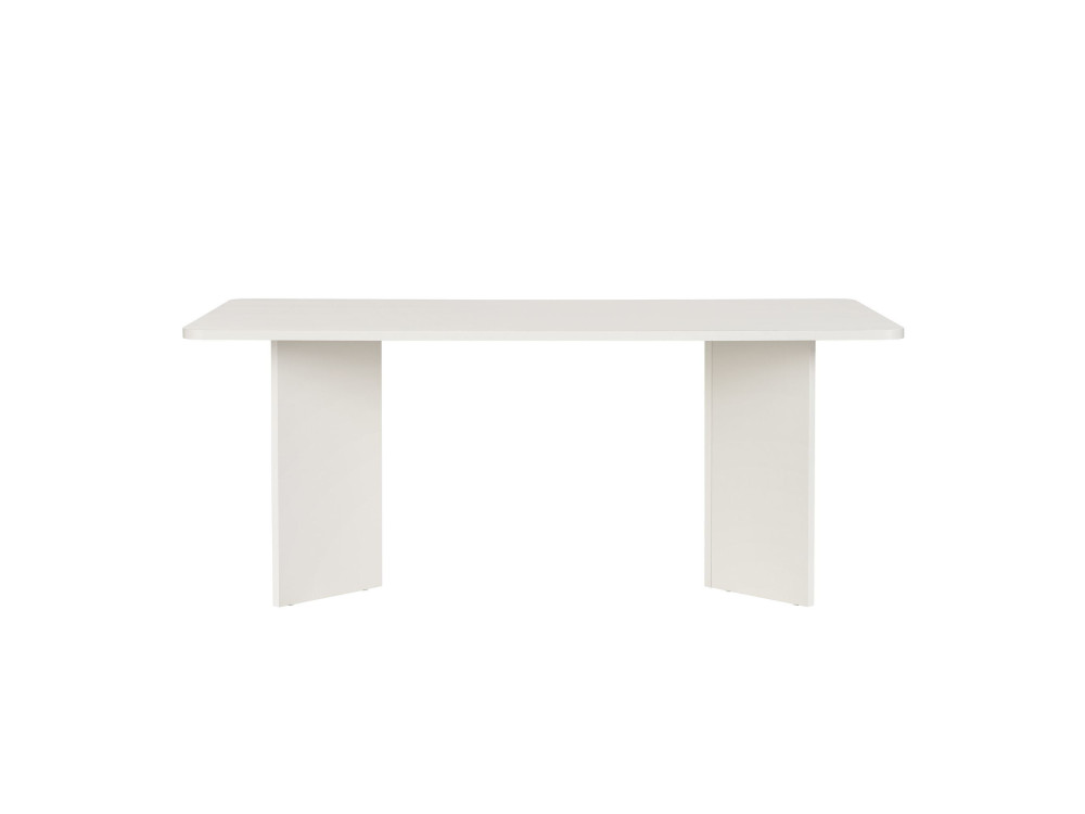 Houten eettafel "Linza" 180 x 90 x 75 cm - Hout wit