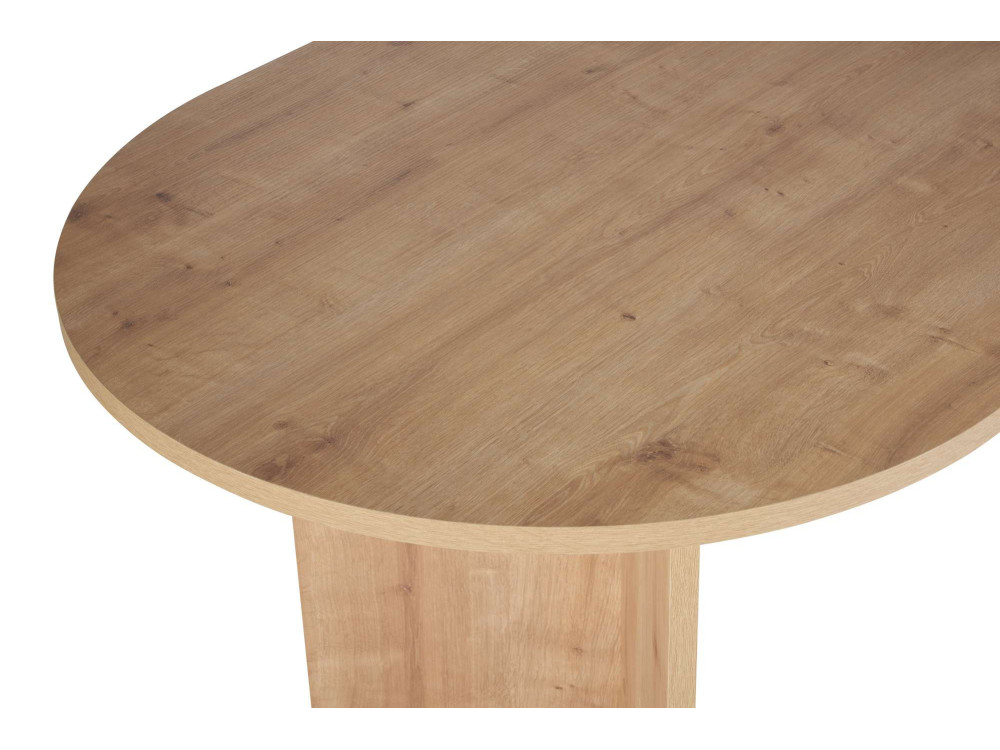 Houten eettafel "Sabella" 200 x 90 x 75 cm - Saffier eik