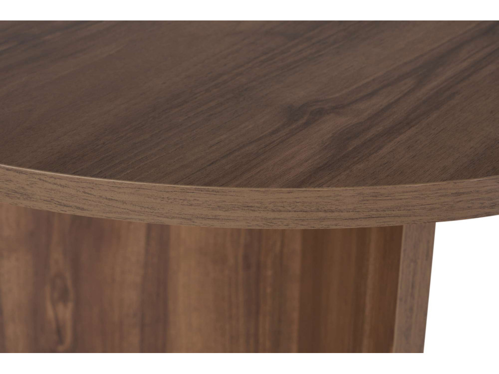 Houten eettafel "Sabella" 200 x 90 x 75 cm - Notelaar