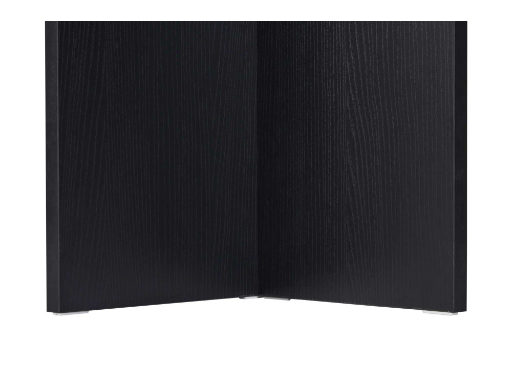 Houten eettafel "Sabella" 200 x 90 x 75 cm - Zwart hout