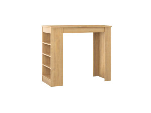 Houten bartafel "Swallow" 117 x 54 x 101,8 cm - Sapphire eik