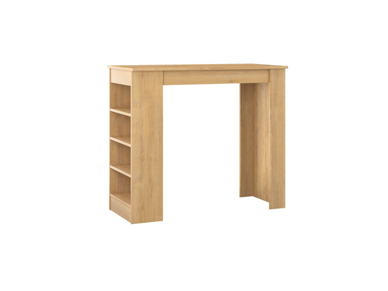 Houten bartafel "Swallow" 117 x 54 x 101,8 cm - Sapphire eik