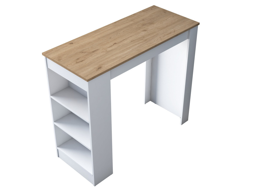 Houten eettafel "Juan" - 120 x 50 x 100 cm - Bruin