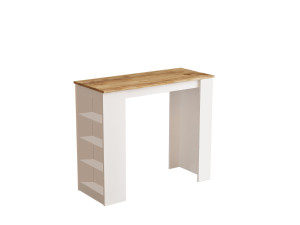 Houten eettafel "Setup" - 120 x 52 x 102 cm - Bruin