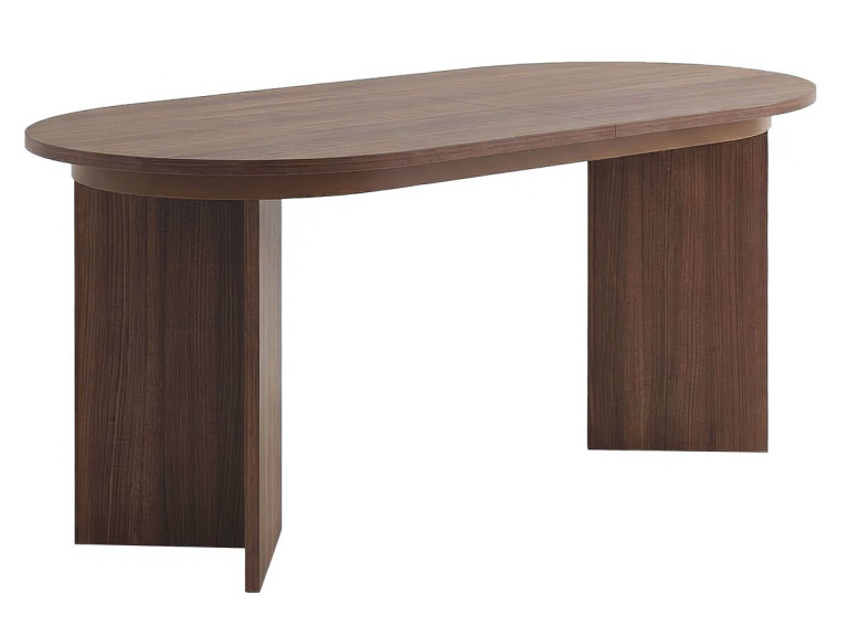 Houten uitschuifbare eettafel 160/200 cm "Sorell" - 8 plaatsen - Bruin