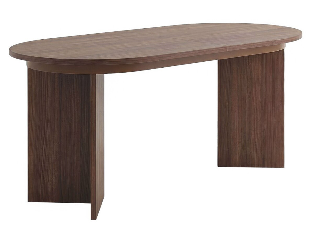 Houten uitschuifbare eettafel 160/200 cm "Sorell" - 8 plaatsen - Bruin