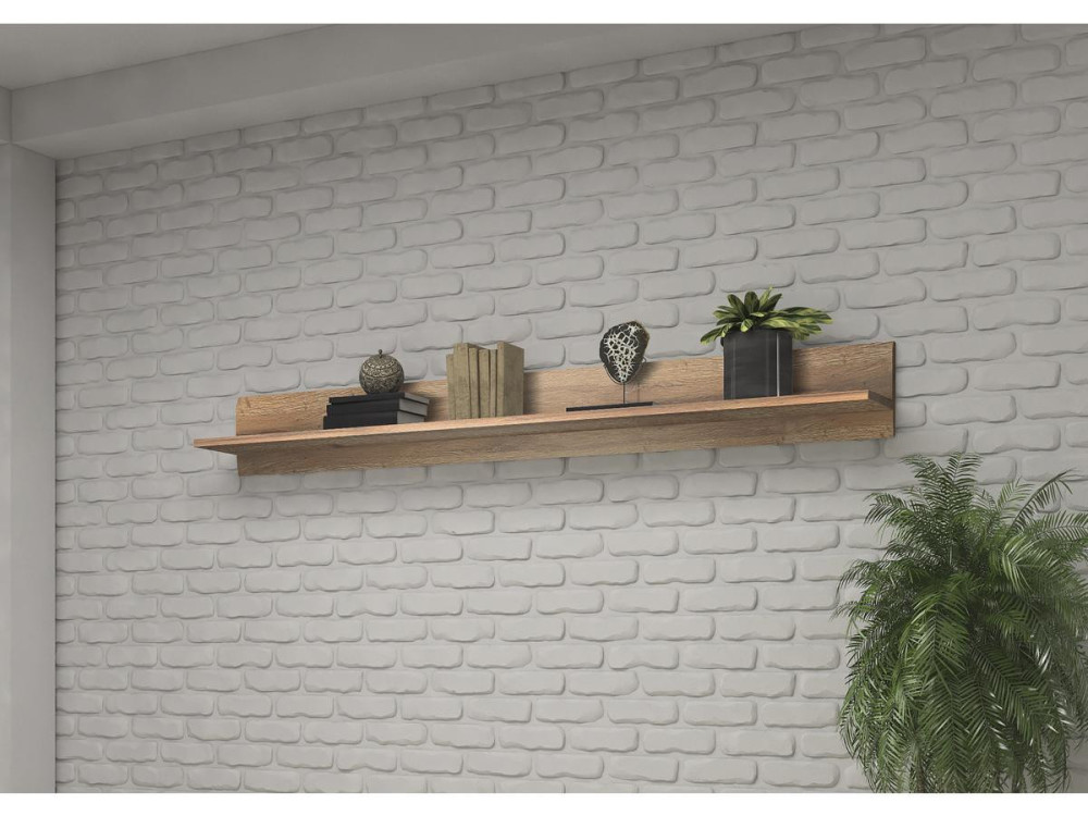 TULSA WM" lange plank - 22 x 180 x 22 cm - Eik