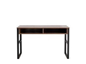 Nove" houten bureau - 120 x 60 x 75 cm - Notelaar