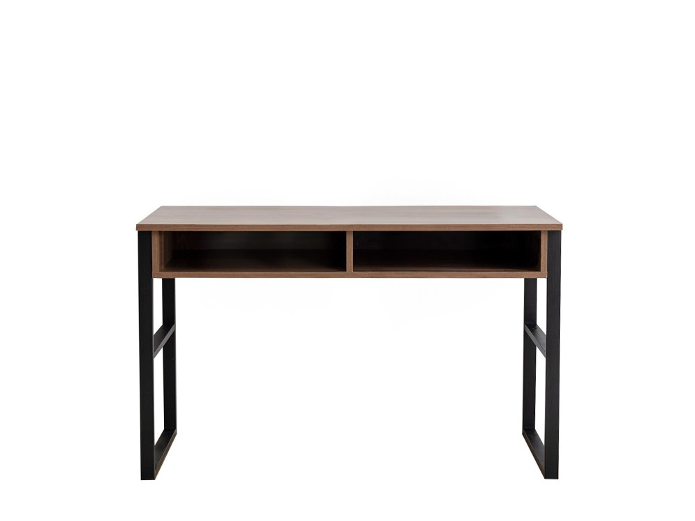 Nove" houten bureau - 120 x 60 x 75 cm - Notelaar