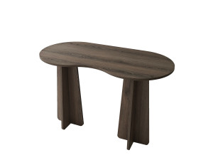 oneindig" houten bureau 120 x 60 x 75 cm - Notelaar