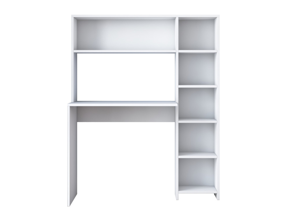 Houten bureau "Haham" 113 x 40 x 142 cm - Wit