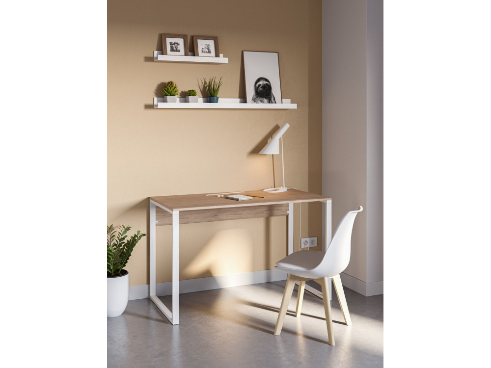 houten bureau "inna" 100 x 60 x 75 cm - Saffier eik