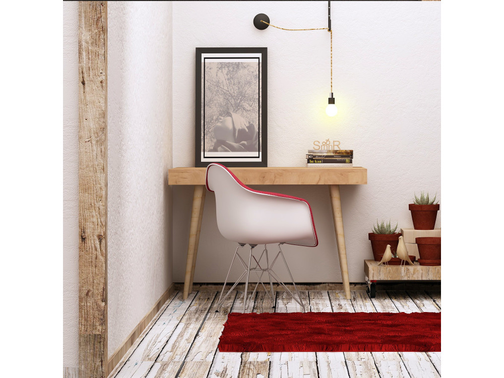Houten bureau "Valencia" - 100 x 60 x 74 cm - Bruin