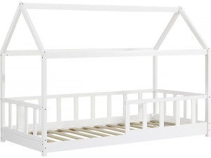 Kinderbed "Mila" - 90 x 190 cm - Wit