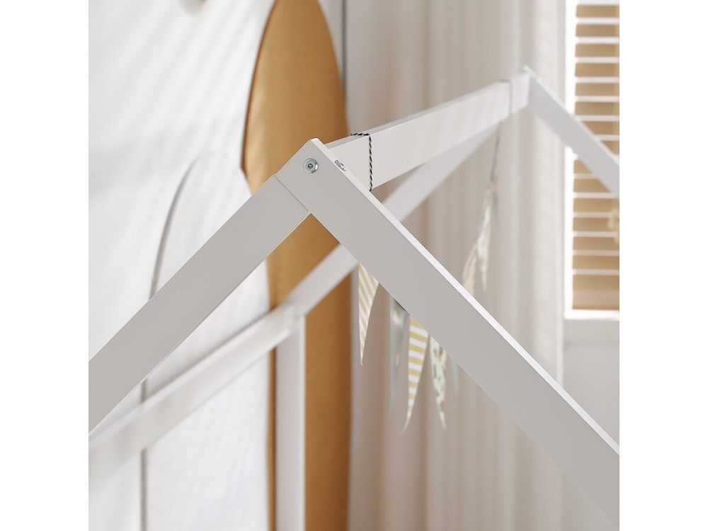 Kinderbed "Mila" - 90 x 190 cm - Wit