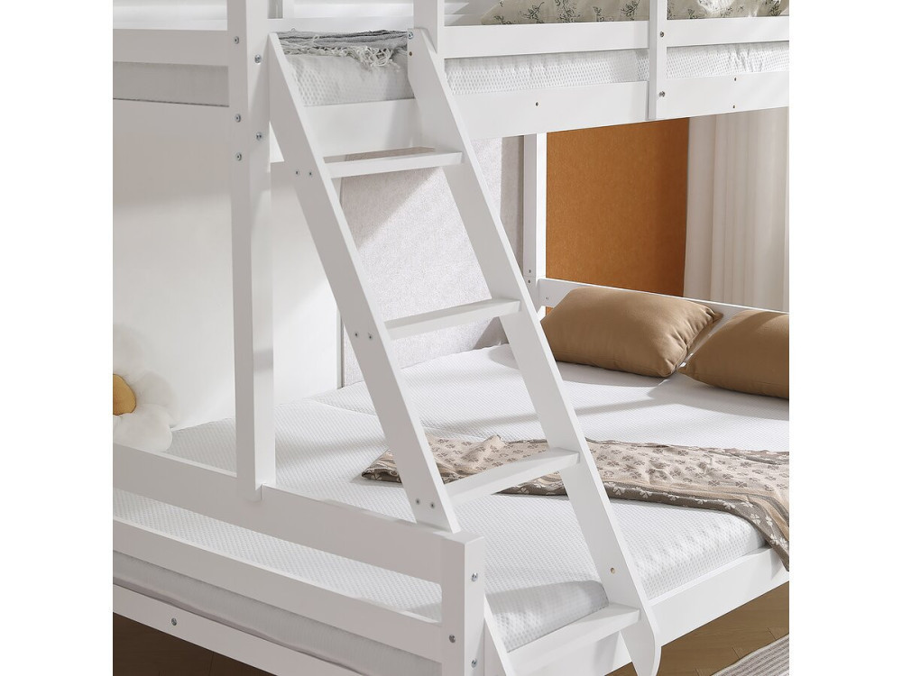 Kinderstapelbed "Léa" - Wit