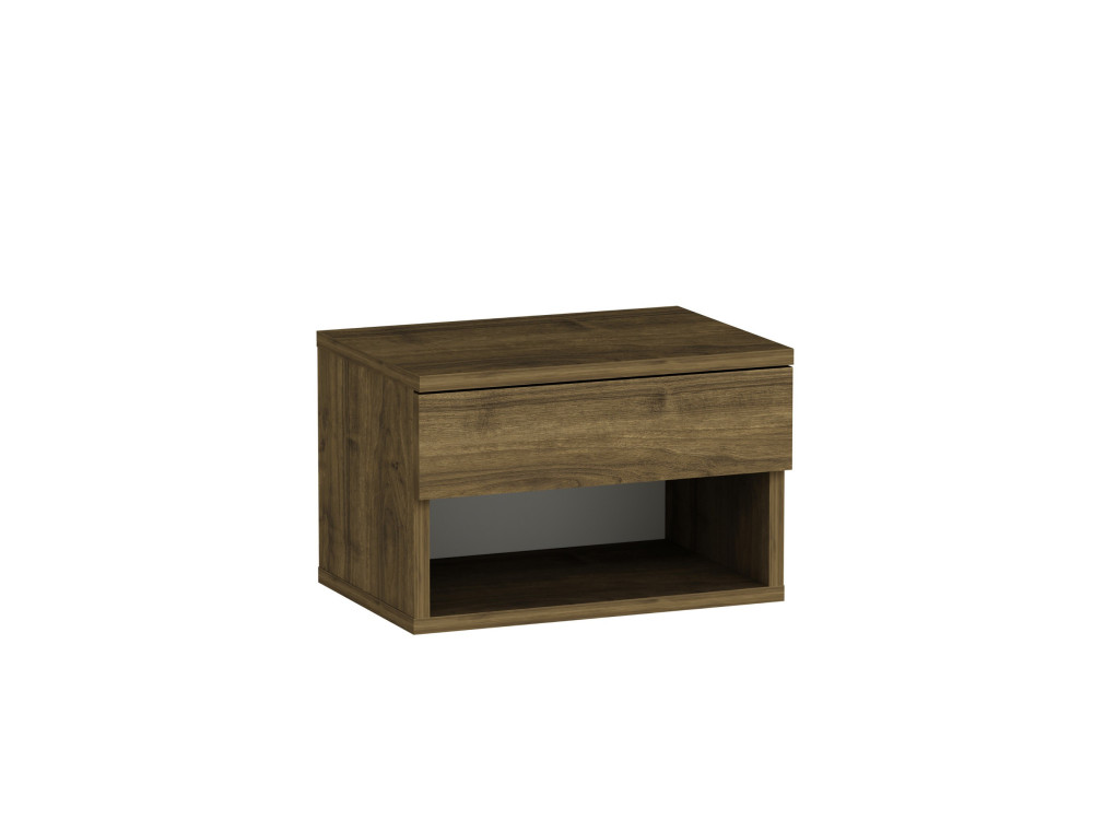 Houten nachtkastje "Ribes" - 45 x 32 x 29 cm - Bruin