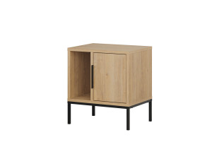 Glynn" houten nachtkastje - 45 x 35 x 50 cm - Bruin
