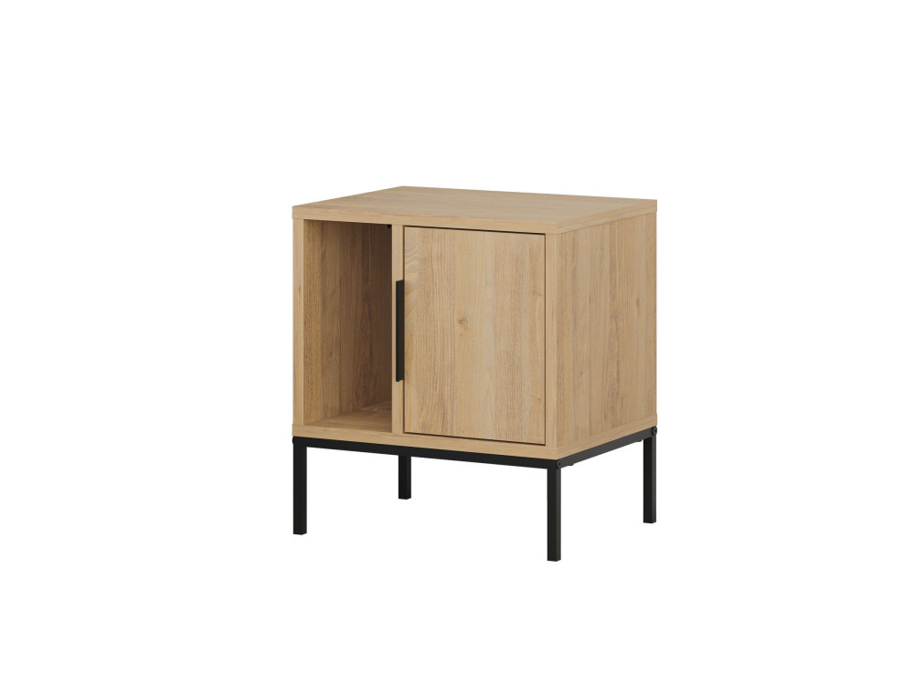 Glynn" houten nachtkastje - 45 x 35 x 50 cm - Bruin