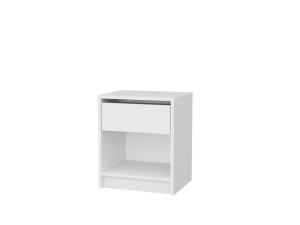 Houten nachtkastje "Sheridan" - 45 x 40 x 53 cm - Wit