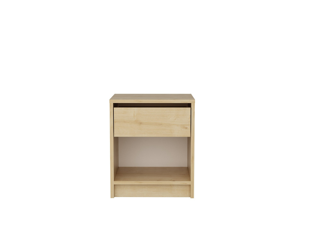 Houten nachtkastje "Sheridan" - 45 x 40 x 53 cm - Beige