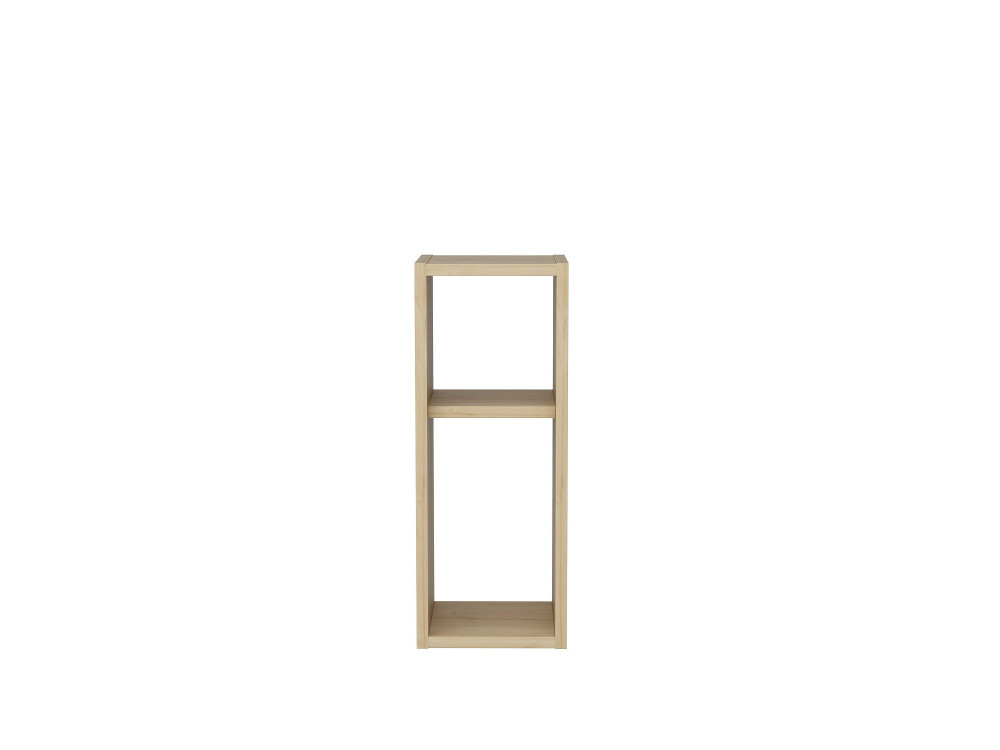 Houten nachtkastje "Sault" - 23 x 22 x 60 cm - Beige