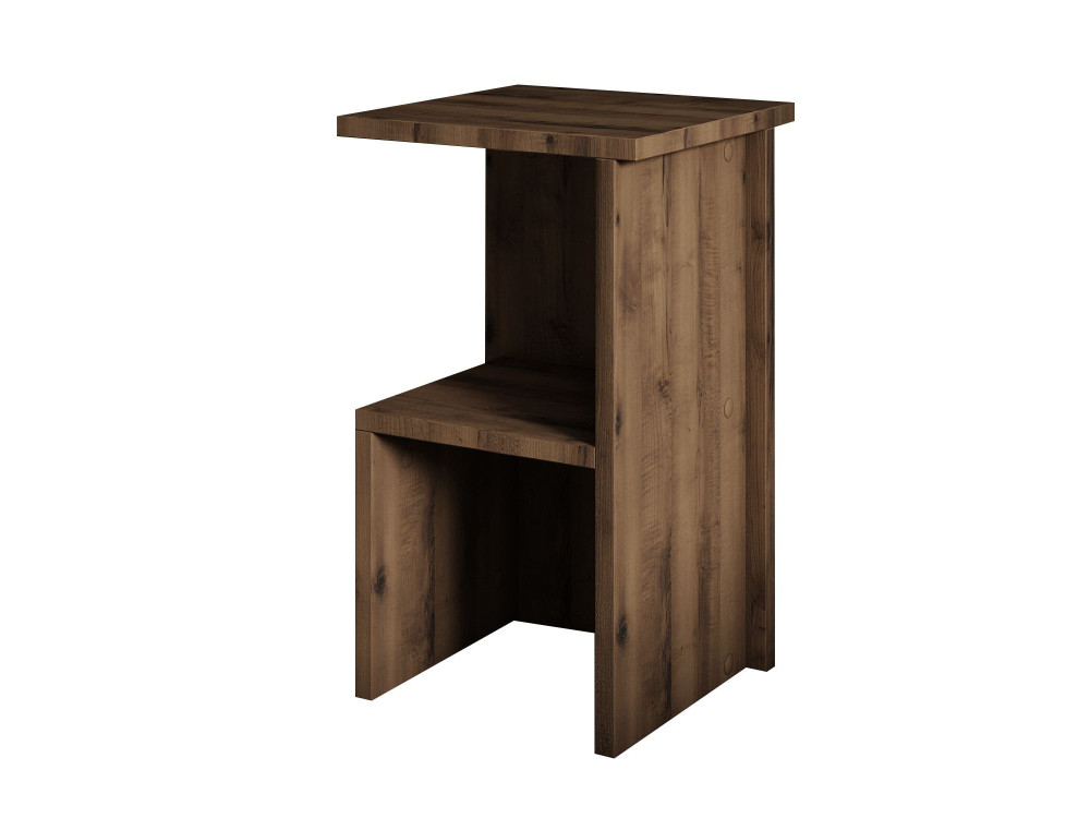Houten nachtkastje "Roisin" - 30 x 30 x 50 cm - Bruin