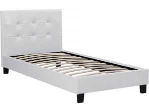 Tweepersoonsbed bed "Julia" - 90 x 190 cm - Wit