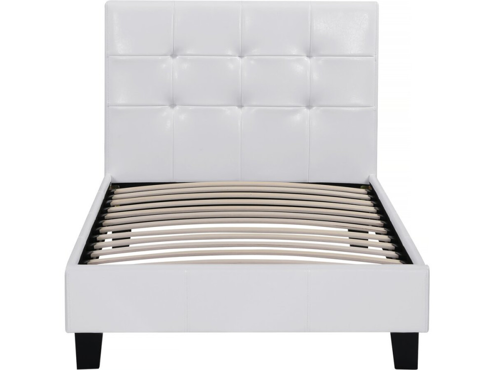 Tweepersoonsbed bed "Julia" - 90 x 190 cm - Wit