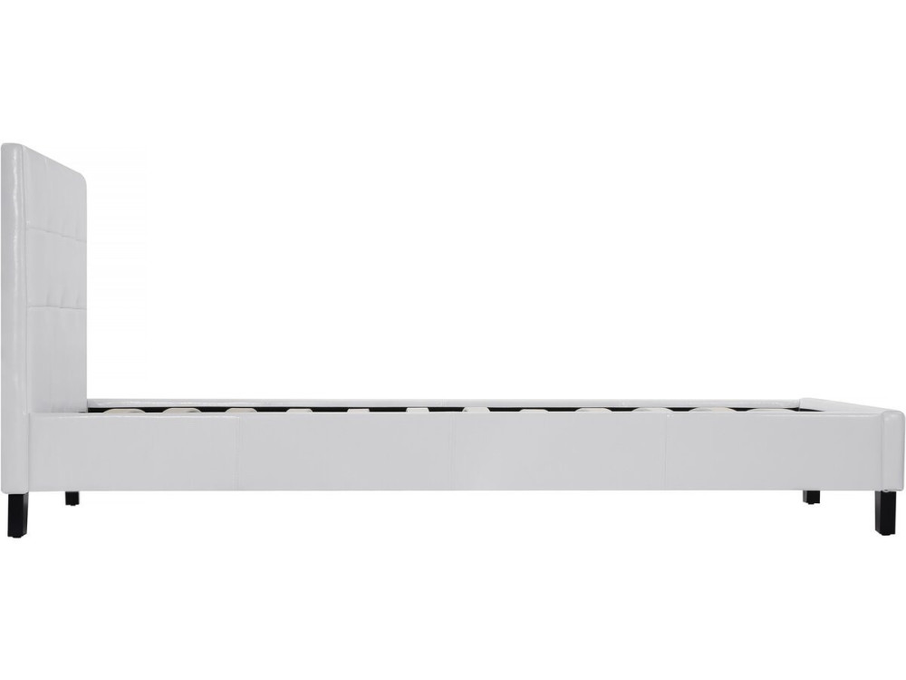 Tweepersoonsbed bed "Julia" - 90 x 190 cm - Wit