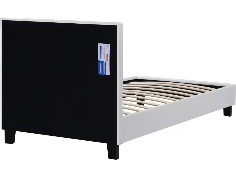 Tweepersoonsbed bed "Julia" - 90 x 190 cm - Wit