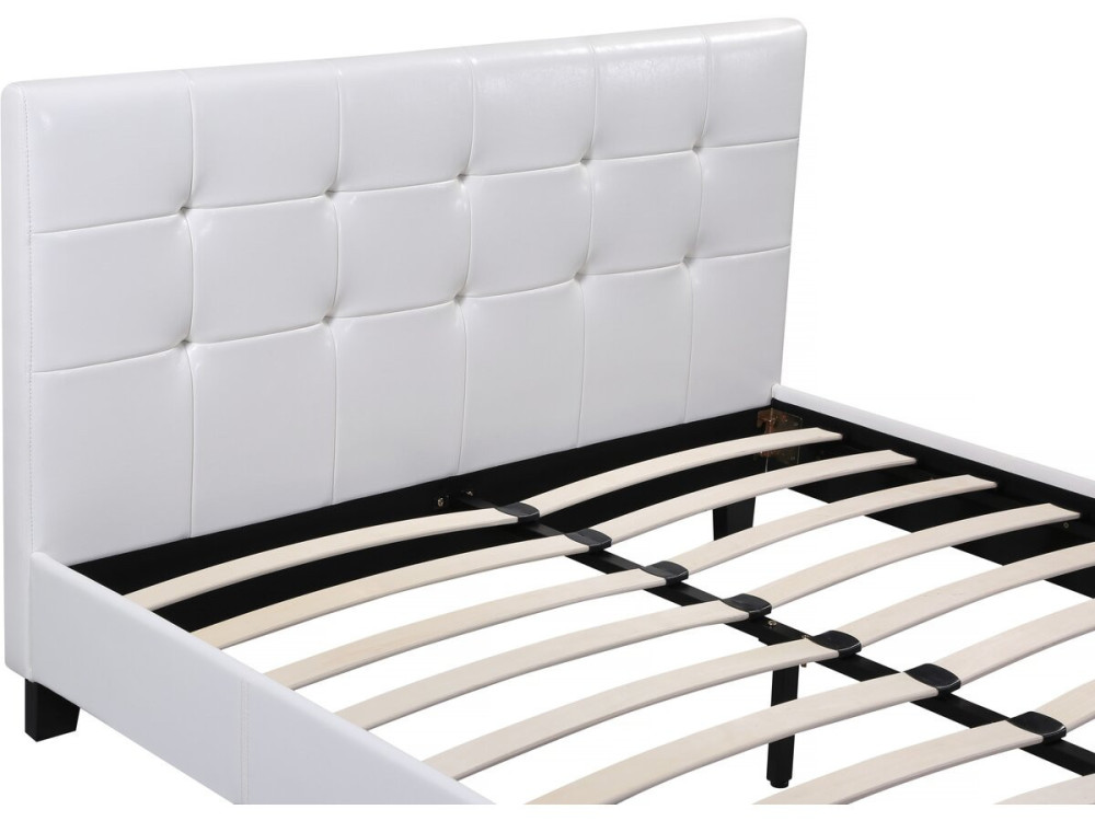 Tweepersoonsbed bed "Julia" - 180 x 200 - Wit