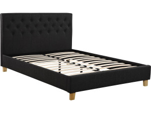 Tweepersoonsbed bed bedframe "Emmy" - 140 x 190 cm - Grijs
