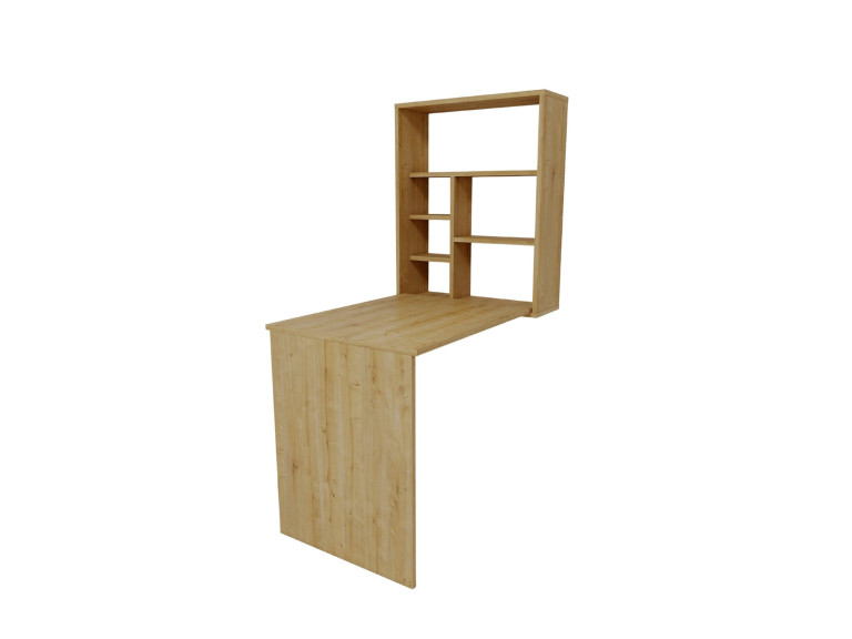 Houten make-up tafel "Sedir" - 90 x 59 x 74 cm - Beige