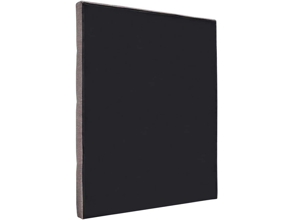 Hoofdbord bed gecapitonneerd "Déco" - 99 cm - Taupe - grijs bruin - Stoffen
