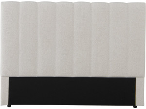 Hoofdbord van structuurstof "Val Thorens" - Beige - 140 cm