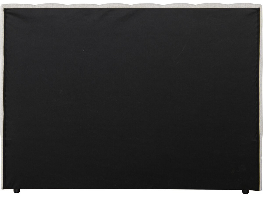 Hoofdbord van structuurstof "Val Thorens" - Beige - 160 cm