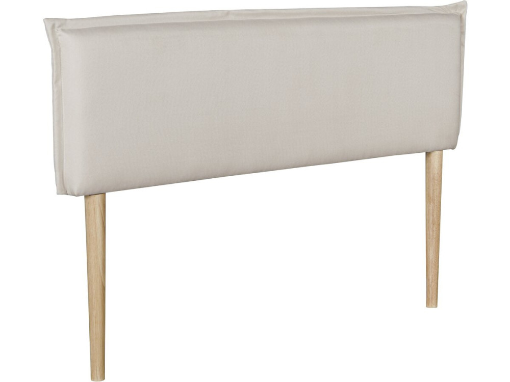 Jessica" hoofdbord in linnen - 160 cm - Beige