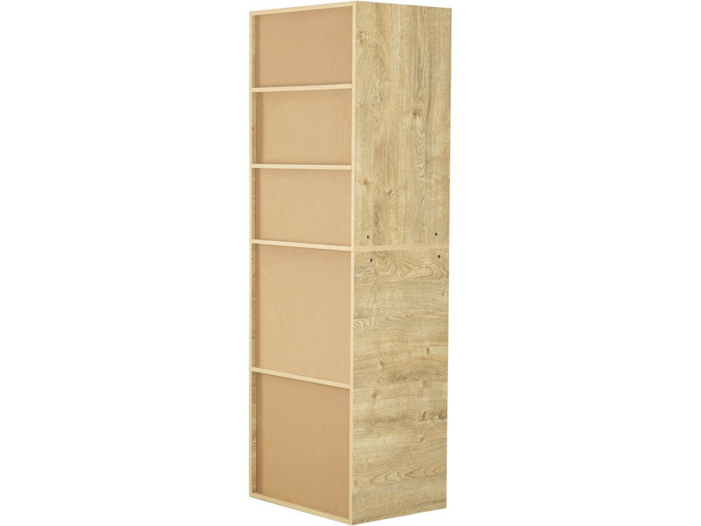 Opéra" kledingkast met 5 legplanken - 60 x 45 x 180 cm - Beige