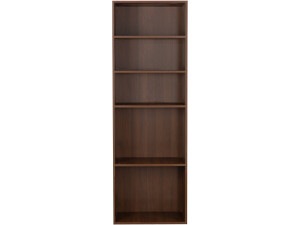Opéra" kledingkast met 5 legplanken - 60 x 45 x 180 cm - Bruin