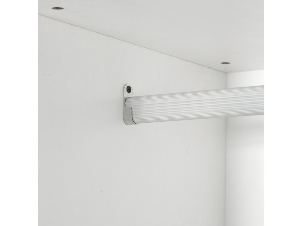 Kledingkast "Opéra" met 4 laden en 1 hangruimte - 80 x 45 x 180 cm - Wit