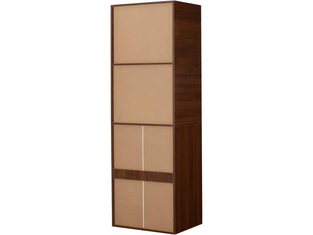 Opera" modulaire verkleedset - 2 eenheden - Bruin