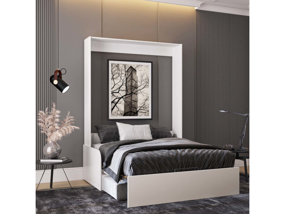 NYD SOFA 5" opklapbed - 140 x 200 cm - Wit