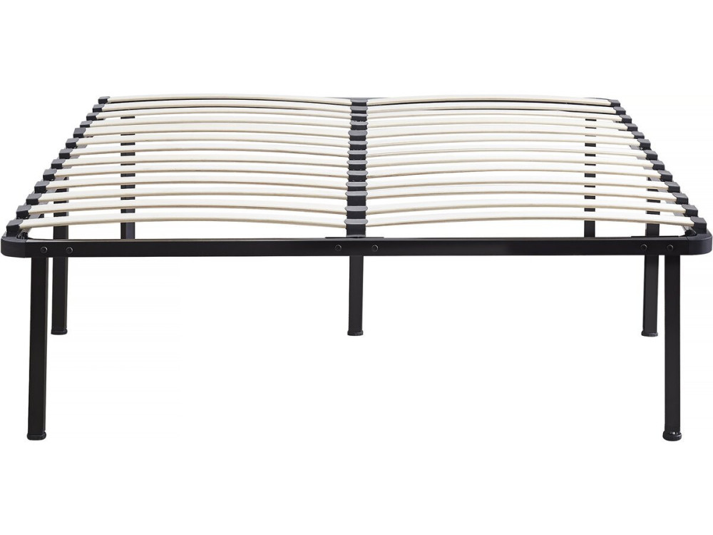 Lattenbodem met frame + poten voor matras 140 x 190 cm - 26 latten