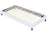 Bed bedframe met lattenbodem - 90 x 190 cm - 20 latten - Wit
