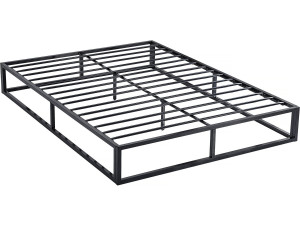Tweepersoonsbed bedframe bed metaal 160 x 200 cm - Zwart
