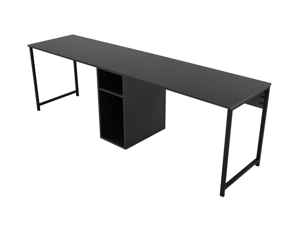 Twin Bureau - 240 x 60 x 74 cm - AntracietZwart