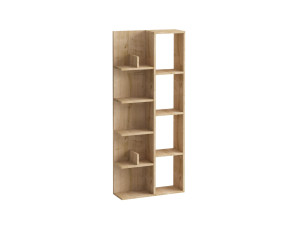 Houten boekenkast "Lily" - 60 x 18 x 150 cm - Eik