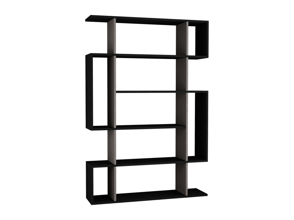 Houten boekenkast "Mito" - 110 x 25 x 161 cm - Antracietgrijs