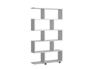 Houten boekenkast "Elif" 90 x 20 x 156 cm - Wit